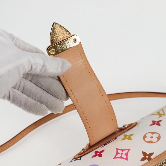 LOUIS VUITTON Multicolor Shirley Shoulder Bag White M40049 - Picture 9 of 16